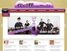 Tablet Screenshot of grill-am-markt.com